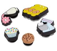 Crocs 5-pack Food Jibbitz Shoe Charms, Encantos para zapatos, Unisex adulto, Baker, Talla única