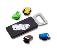 Crocs Jibbitz Food - Stylish Shoe Charms - Synthetic Material - Jibbitz Packs Shoe Charms - One-of-a-kinds Food Cheers 5-Pack One Size One Size