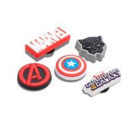 Crocs 5-pack Marvel Jibbitz Shoe Charms, Encantos para zapatos, unisex-adulto, Marvel, Talla única