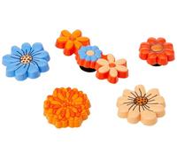 Crocs 5-pack Nature Jibbitz Shoe Charms, Encantos para zapatos, Unisex adulto, Blooming Autumn Flower, Talla única