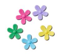 Crocs 5-pack Nature Jibbitz Shoe Charms, Encantos para zapatos, Unisex adulto, Flower Power, Talla única