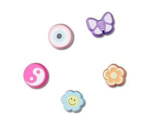 Crocs 5-pack Nature Jibbitz Shoe Charms, Encantos para zapatos, Unisex adulto, Nostalgia Girly Eraser, Talla única