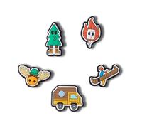 Crocs 5-pack Nature Jibbitz Shoe Charms, Encantos para zapatos, Unisex adulto, The Great Outdoors, Talla única