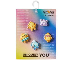Crocs Accesorios JIBBITZ Chicks Having Fun 5 Pack in Multicolor Unique