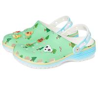 Crocs Animal Crossing Classic Clog K, Zuecos Unisex niños, Multicolor, 32/33 EU