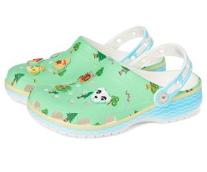 Crocs Animal Crossing Classic Clog K, Zuecos Unisex niños, Multicolor, 37/38 EU