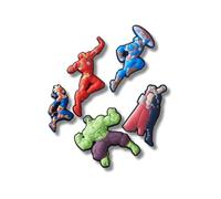 Crocs Avengers 5pck, Colgantes para Zapatos Unisex Adulto, Multicolor, Talla única