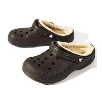 Crocs Baya Lined Zuecos unisex para adultos, marrón, 36/37 EU