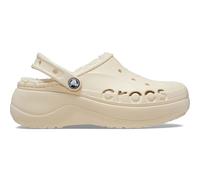 Crocs Baya Platform Lined Clog 38-39 Eu Winter White