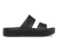 Crocs Baya Platform Sandal, Sandalias Mujer, Negro, 39 EU