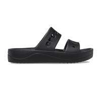 Crocs Baya Platform Sandal, Sandalias Mujer, Negro, 40 EU