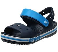 Crocs Bayaband Sandal, Sandalias Planas niños Unisex, Azul, 7 Toddler