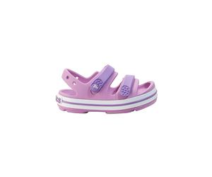 CROCS Bebé Badepantoffeln Crocband Cruiser rosa | 23-24