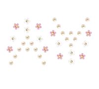 Crocs Bijouterie - Lote de 36 colgantes con diseño de flores y flores de PVC para zapatos