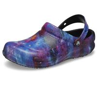 Crocs Bistro Work Graphic Clog, Zuecos Unisex Adulto, 36/37 EU, Black/Black