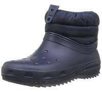 Crocs Botas cortas clásicas Neo Puff para mujer W Snow, 3/4 UK, Navy, 39/40 EU