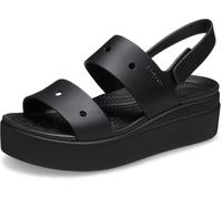 Crocs Brooklyn 4u, Sandalias Mujer, Negro, 38/39 EU
