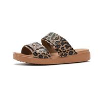 Crocs Brooklyn Animal Buckle Low Low, Sepia/Leopard, 8 UK Women