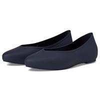 Crocs Brooklyn - Bailarinas planas puntiagudas para mujer, Marino profundo, 37-38 EU