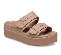 Crocs Brooklyn Buckle Bajo Wedge Zapatos Sandalias Mujer Cuña Casual Mulo Cierre
