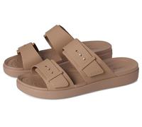 Crocs Brooklyn Buckle Low , Sandalias Mujer, Beige, 42/43 EU