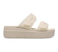 Crocs Brooklyn Buckle Low Wedge Sandalias Mujer