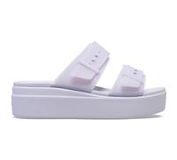 Crocs Brooklyn Bucklefrostedlowwedge, Sandalias Mujer, Luna Morada, 33/34 EU