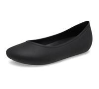 Crocs Brooklyn Flat, Bailarinas Mujer, Negro, 39/40 EU