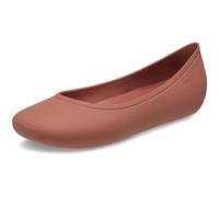 Crocs Brooklyn Flat, Zapatos Tipo Ballet Mujer, 37/38 EU, Spice