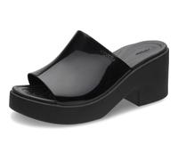 Crocs Brooklyn Heels, Sandalia con talón Mujer, BlackOne, 39 EU