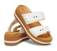 Crocs Brooklyn Woven Buckle, Sandalias Mujer, Yeso, 38/39 EU