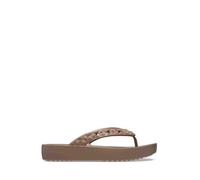 Crocs Chanclas clásicas para mujer, marrón, 42 EU