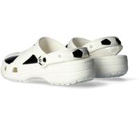 Crocs - Chanclas Classic Soccer Ball Clog K Niño, Hombre, White-Black, 38