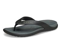 Crocs Chanclas Coast para hombre, negro/gris pizarra, 48 EU, Negro Gris Pizarra, 11 UK