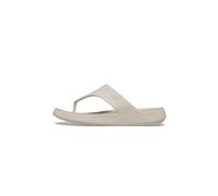 CROCS Chanclas de dedo Getaway Trinagle Flip para mujer beige | 36-37