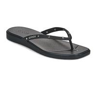 Crocs Miami Studded Flip, Chanclas Mujer, Negro, 38/39 EU