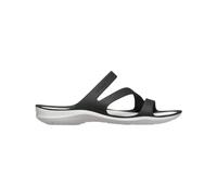 Crocs - Chanclas y sandalias mujer - Swiftwater Sandal W Black/White para Mujer - Talla 37-38 - Negro Negro 37-38