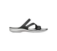 Crocs - Chanclas y sandalias mujer - Swiftwater Sandal W Black/White para Mujer - Talla 38-39 - Negro Negro 38-39