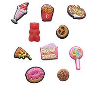 Crocs Charms 10-Packs | Jibbitz, Colgantes para Zapatos Unisex Adulto, Multicolor, Talla única