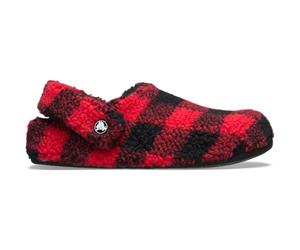Crocs Classic Buffalo Check Cozzzy Slipper 37-38 Eu Varsity Red/Black