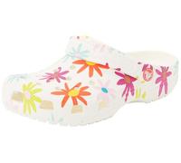 Crocs Classic Crafted Daisy Clog K, Zuecos Unisex niños, Tiza, 30/31 EU