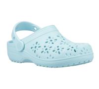Crocs Classic Floral Cut out Clog K, Obstrucción Unisex niños, Aquamarine, 28/29 EU