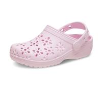 Crocs Classic Floral Cut Out Clog K 24 - 25 Rosa