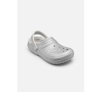 Crocs Classic Fuzz Lined Glitter Clog W 38 - 39 Plateado