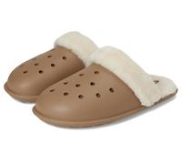 Crocs Classic Fuzz Scuff Slippers, Pantuflas Unisex Adulto, Sepia, 38 EU