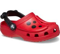 Crocs Classic I Am Clogs, Animal Creature Shoes For Toddlers and Kids, IAM Ladybug Zueco T VRB Niños, Varsity Red Black, 4 Toddler