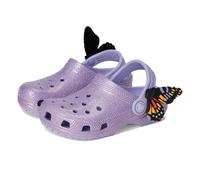 Crocs Classic IAM Butterfly Clog T, Zuecos Unisex niños, Morado Místico, 23/24 EU