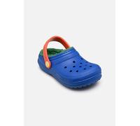 Crocs Unisex Niño Classic Lined Clog T Zueco, Blue Bolt/Multi, 25/26 EU