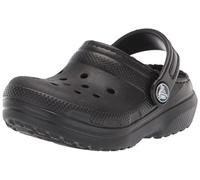 Crocs Classic Lined Clog K, Zuecos Unisex niños, Negro, 33/34 EU