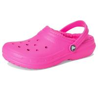 Crocs Classic Lined Clog K, Zuecos Unisex niños, Pink, 34 EU